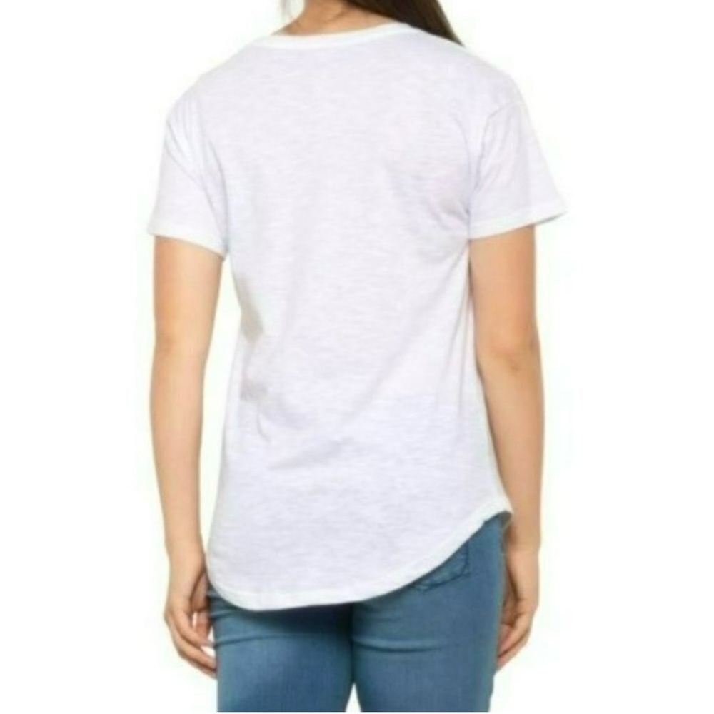Rae Dunn White 'Mom Life' T-Shirt - Picture 3 of 4